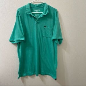 Hurley pocket shirt teal XL